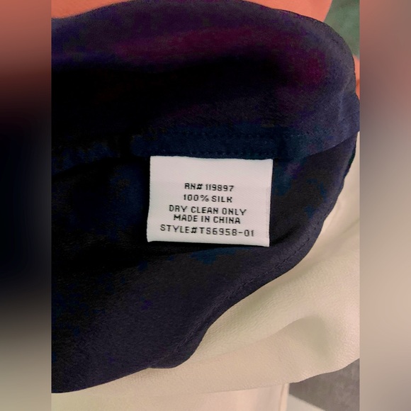 Color Block Silk Tank - Picture 6 of 6